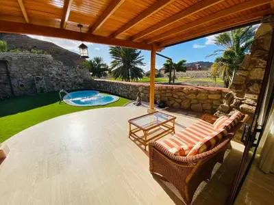 Piscina en o cerca de Villa Bravo in Anfi Tauro Golf resort