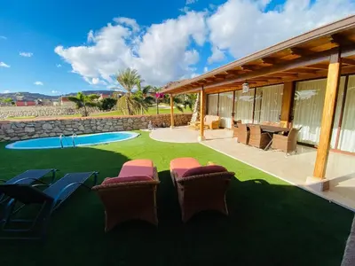 Piscina en o cerca de Villa Bravo in Anfi Tauro Golf resort