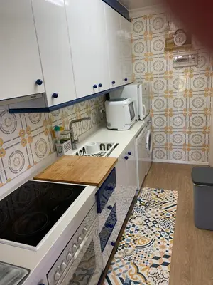 Una cocina o zona de cocina en Villa in Duna Golf
