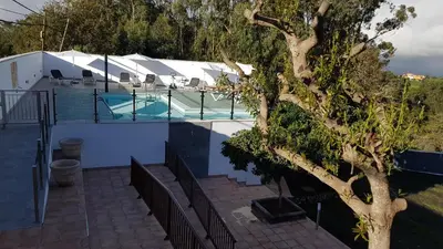 Jardín al aire libre en Casitas Gutiérrez