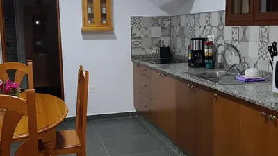 Una cocina o zona de cocina en Casitas Gutiérrez