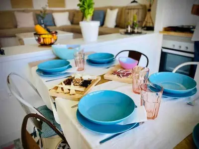 Una cocina o zona de cocina en Mimövida del Mar - Faro de Sardina - Adults only