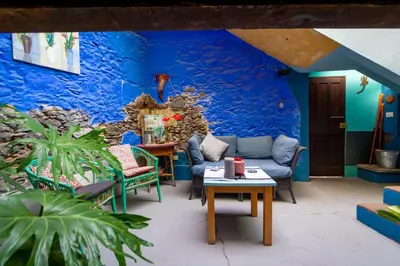 Zona de estar de Casa Luna