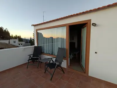 Un balcón o terraza de La Morada