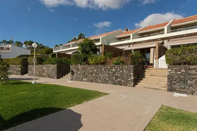 Jardín al aire libre en BLUE MARLIN APARTMENT - GRAN CANARIA STAYS