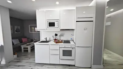 Una cocina o zona de cocina en OHANA