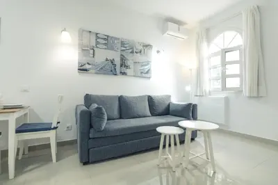 Zona de estar de Puerto Mogan Apartment