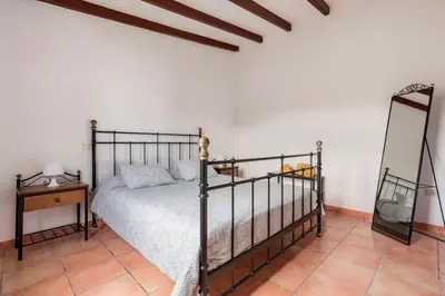 Cama o camas de una habitación en Villa Tijuana - Jacuzzi, Playa y Naturaleza en Gran Canaria