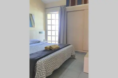 Cama o camas de una habitación en Tisalaya Park stay, cosy apartment in Maspalomas