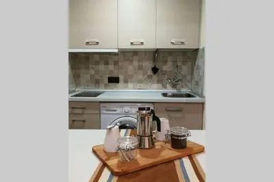 Una cocina o zona de cocina en Tisalaya Park stay, cosy apartment in Maspalomas
