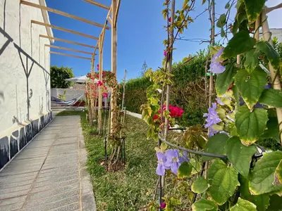 Jardín al aire libre en Casita blanca near yumbo