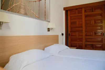 Cama o camas de una habitación en Casita blanca near yumbo
