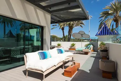 Zona de estar de Pasito Villas Deluxe
