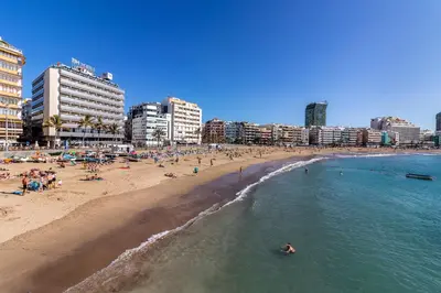 Playa de o cerca de este apartamento