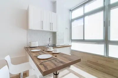Una cocina o zona de cocina en Mary Sanchez