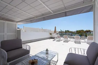 Zona de estar de BLUE SEA II - FRONT BEACH