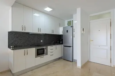 Una cocina o zona de cocina en BLUE SEA I