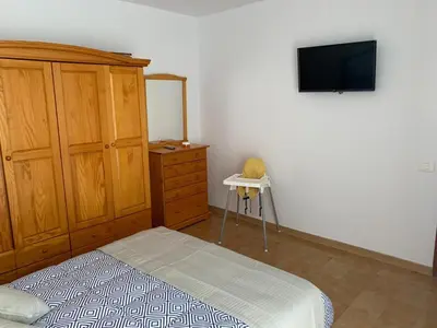Cama o camas de una habitación en Casa Juani