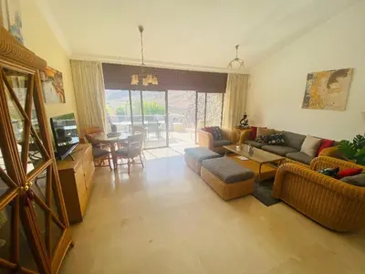 Zona de estar de Duplex Bravo in Anfi Tauro Golf