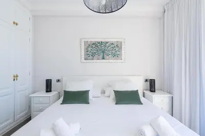 Cama o camas de una habitación en BeachFront in Puerto Mogán