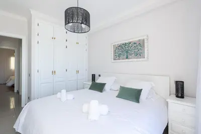 Cama o camas de una habitación en BeachFront in Puerto Mogán