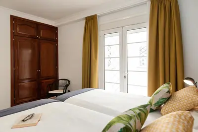 Cama o camas de una habitación en Arizona Apartment