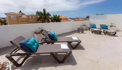 Un balcón o terraza de Villa Palm Breeze