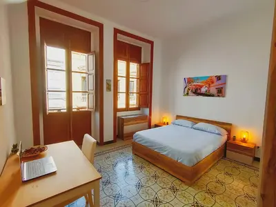 Cama o camas de una habitación en Alma Canaria Rooms