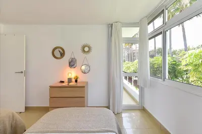 Cama o camas de una habitación en Apartment Oasis CM18 by VillaGranCanaria