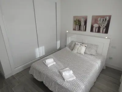 Cama o camas de una habitación en Casa Sur ****