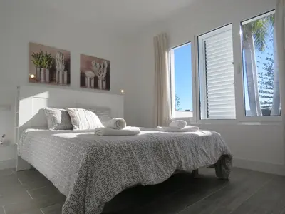 Cama o camas de una habitación en Casa Sur ****