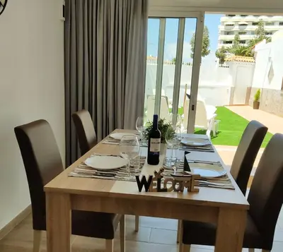 Zona de estar de Villa Orquidea with private garden