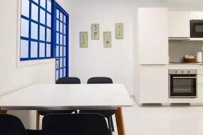Una cocina o zona de cocina en Bungalow en Pasito V15