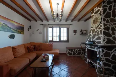 Zona de estar de The Corner of Dreams - Pool - Parking - Rural