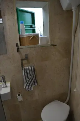 Un baño de Casa Cueva El Pedregal Tejeda