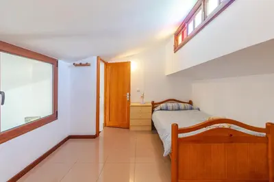 Cama o camas de una habitación en Bungalow Calma Masase