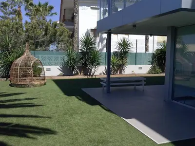 Jardín al aire libre en El Yate