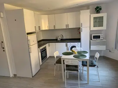 Una cocina o zona de cocina en Apartamento Suite Canteras