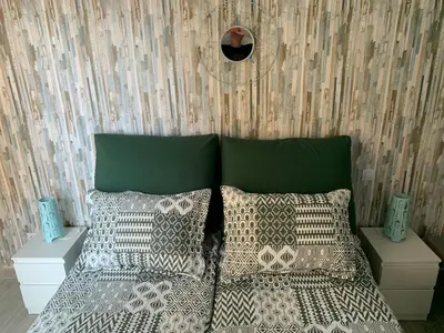 Cama o camas de una habitación en Apartamento Suite Canteras