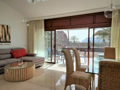Zona de estar de Casa Tauro Golf - Luxury chalet with sea view