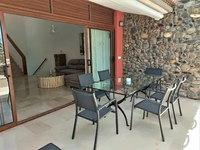 Zona de estar de Casa Tauro Golf - Luxury chalet with sea view