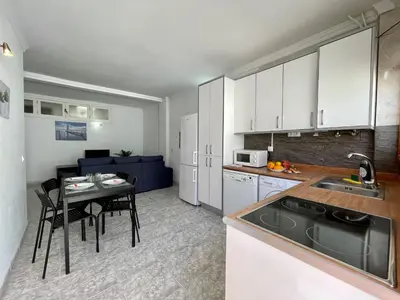 Una cocina o zona de cocina en A91 Nice Flat