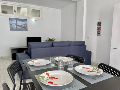 Zona de estar de A91 Nice Flat