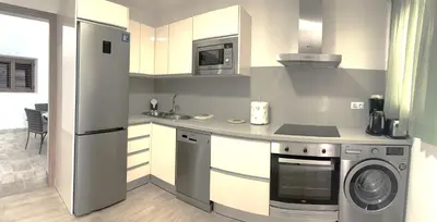 Una cocina o zona de cocina en Apartamento La Cueva, Artenara By Artenatur