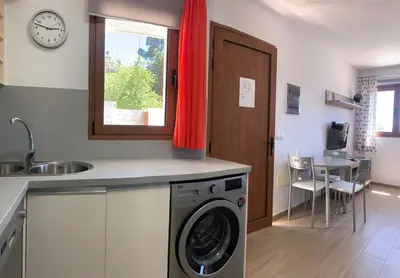 Una cocina o zona de cocina en Apartamento La Solanita, Artenara By Artenatur