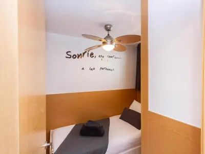 Cama o camas de una habitación en Breeze Friendly Holiday Home