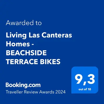Plano de Living Las Canteras Homes - BEACHSIDE TERRACE BIKES