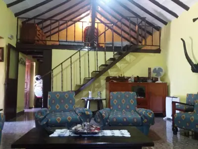 Zona de estar de Casa Rural LA ASOMADA