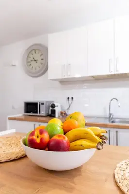 Una cocina o zona de cocina en Yumbo Teror Two Bedroom Apartment