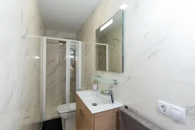 Un baño de Yumbo Teror Two Bedroom Apartment